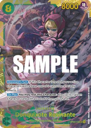 Donquixote Rosinante (OP04-119) - Kingdoms of Intrigue