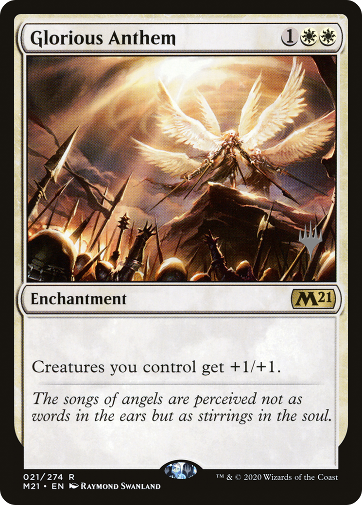 Glorious Anthem (PPM21-021) - [Core Set 2021 Promos]
