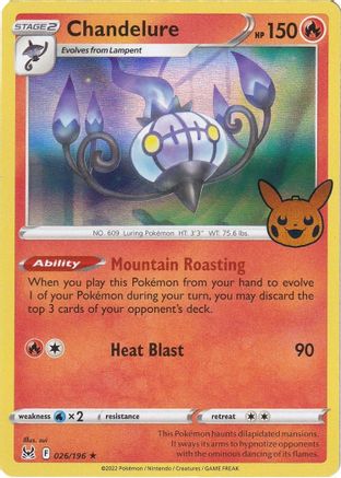Chandelure 26 - [Trick or Trade BOOster Bundle 2023] Holofoil