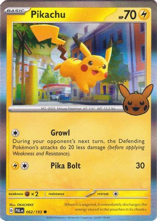 Pikachu (062/193) [Des bonbons ou un échange 2023] 