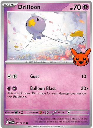 Drifloon (089/198) [Trick or Trade 2023] 