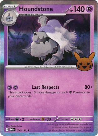 Houndstone 106 - [Trick or Trade BOOster Bundle 2023] Holofoil