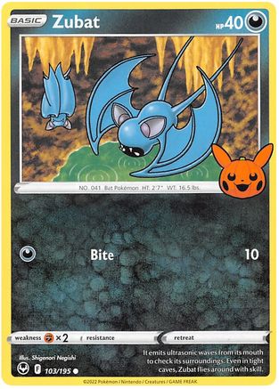 Zubat 103 - [Trick or Trade BOOster Bundle 2023]