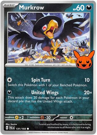 Murkrow (131/193) [Trick or Trade 2023] 