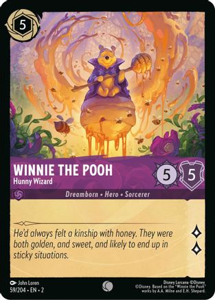 Winnie the Pooh - Hunny Wizard (59/204)  - Rise of the Floodborn