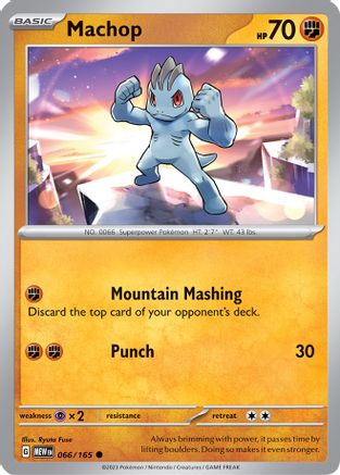 Machop (066/165) [Écarlate et Violet : 151] 