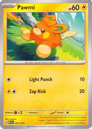 Pawmi (007/015) [Promos McDonald's : Collection 2023] 