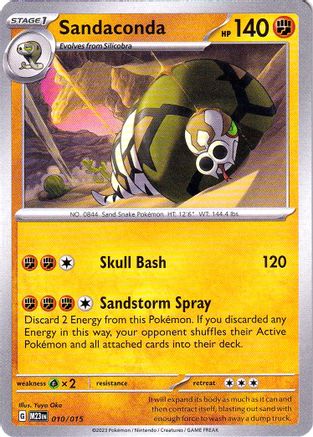 Sandaconda (010/015) [Promos McDonald's : Collection 2023] 