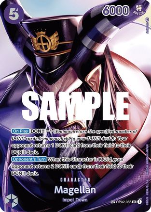 Magellan (SP) (OP02-085) - Kingdoms of Intrigue