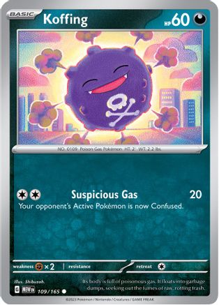 Koffing (109/165) [Scarlet & Violet: 151]