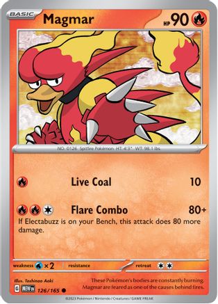 Magmar (126/165) [Scarlet & Violet: 151]