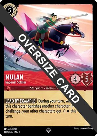 Mulan - Soldat impérial (surdimensionné) (118/204) [Le premier chapitre] 