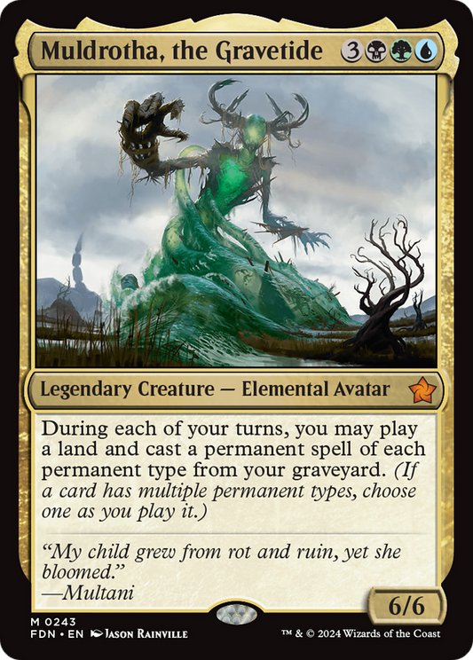 Muldrotha, the Gravetide (FDN-243) - [Foundations] Foil