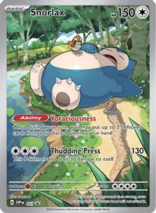 Snorlax - 051 51 - [SV Scarlet & Violet Promo Cards] Holofoil