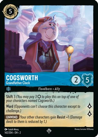 Cogsworth - Grandfather Clock (142/204)  - Rise of the Floodborn