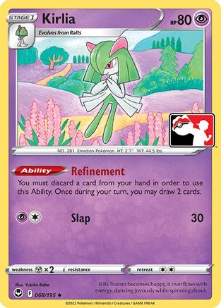 Kirlia 68 - [Prize Pack Series Cards]