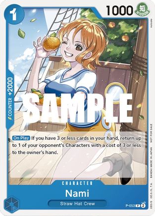 Nami (Kit de combat scellé Vol. 1) [Cartes promotionnelles One Piece] 