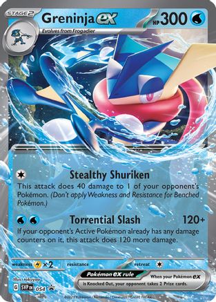 Greninja ex - 054 54 - [SV Scarlet & Violet Promo Cards] Holofoil