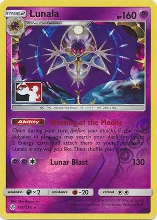 Lunala (102/236) [Cartes de ligue et de championnat] 