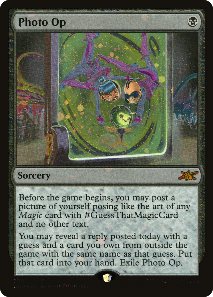 Photo Op (UNF-369) - [Unfinity] Foil