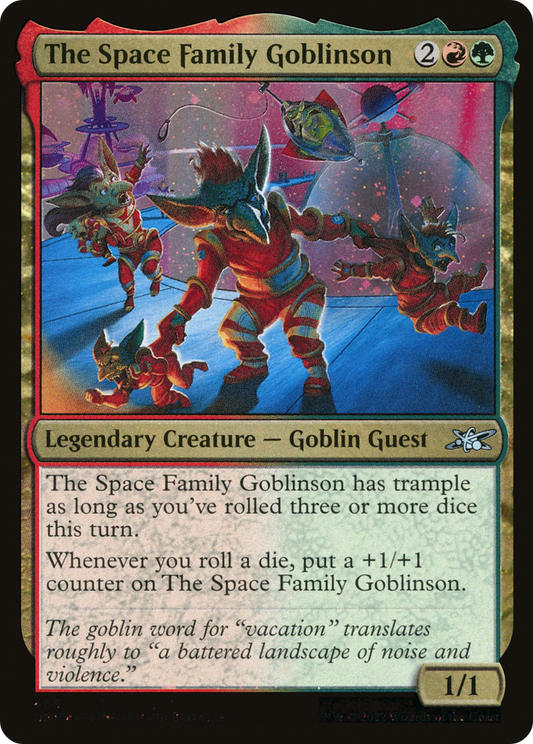 The Space Family Goblinson (UNF-465) - [Unfinity] Foil