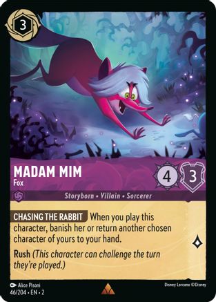 Madam Mim - Fox (46/204)  - Rise of the Floodborn