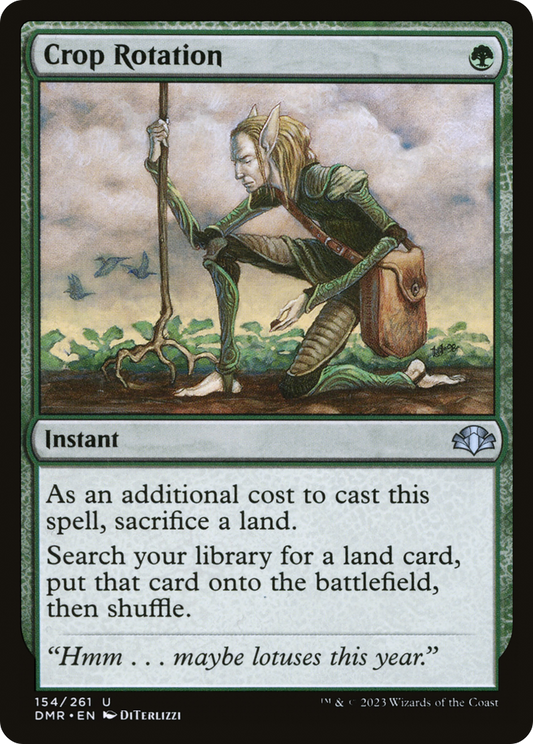 Crop Rotation (DMR-154) - [Dominaria Remastered] Foil