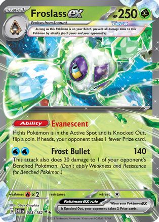 Froslass ex (003/182) [Écarlate et Violet : Faille paradoxale] 