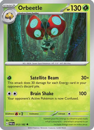 Orbeetle (012/182) [Écarlate et Violet : Paradox Rift] 