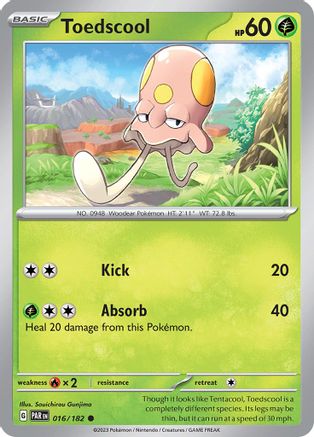 Toedscool (016/182) [Écarlate et Violet : Paradox Rift] 