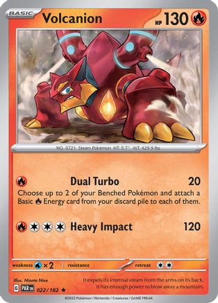 Volcanion (022/182) [Écarlate et Violet : Faille paradoxale] 