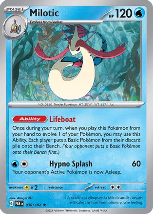 Milotic (036/182) [Écarlate et Violet : Faille paradoxale] 