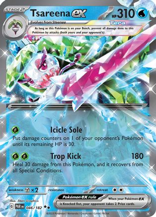 Tsareena ex (046/182) [Écarlate et Violet : Faille paradoxale] 