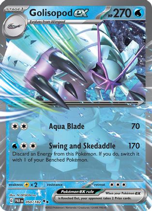 Golisopod ex (050/182) [Scarlet & Violet: Paradox Rift]