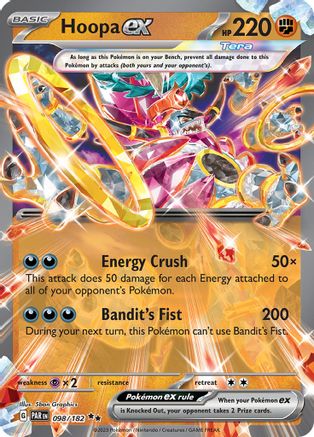 Hoopa ex (098/182) [Écarlate et Violet : Faille Paradoxe] 