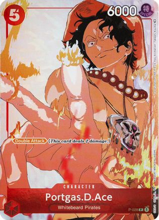 Portgas.D.Ace (Gift Collection 2023) (P-028) - One Piece Promotion Cards
