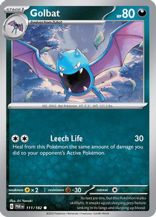 Golbat (111/182) [Écarlate et Violet : Faille paradoxale] 