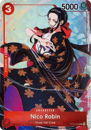 Nico Robin (Gift Collection 2023) (ST01-008) - One Piece Promotion Cards