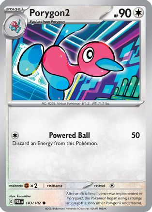 Porygon2 (143/182) [Écarlate et Violet : Faille paradoxale] 