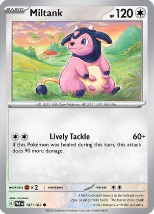 Miltank (147/182) [Écarlate et Violet : Faille paradoxale] 