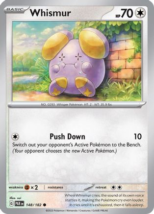 Whismur (148/182) [Écarlate et Violet : Faille paradoxale] 