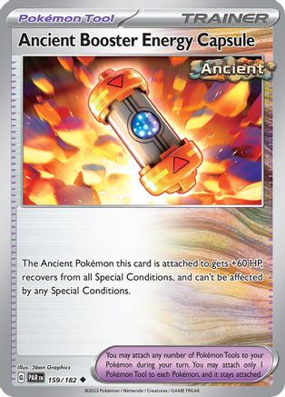 Capsule d'énergie Booster antique (159/182) [Écarlate et Violet : Paradox Rift] 