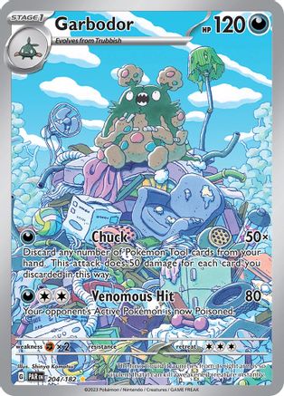 Garbodor - 204/182 204 - [SV04 Paradox Rift] Holofoil