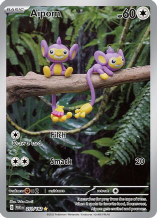 Aipom (211/182) [Écarlate et Violet : Faille paradoxale] 