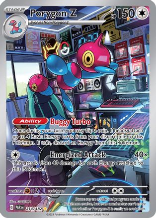 Porygon-Z (214/182) [Écarlate et Violet : Faille paradoxale] 