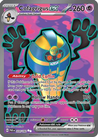Cofagrigus ex (224/182) [Écarlate et Violet : Faille paradoxale] 