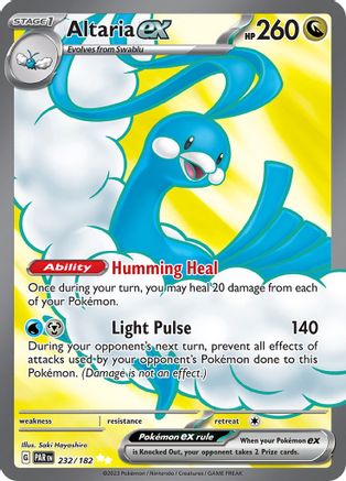 Altaria ex (232/182) [Écarlate et Violet : Faille Paradoxe] 