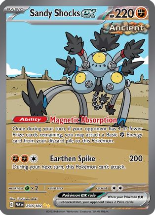Sandy Shocks ex (250/182) [Écarlate et Violet : Paradox Rift] 