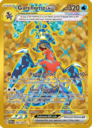 Garchomp ex - 260/182 260 - [SV04 Paradox Rift] Holofoil