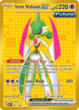 Iron Valiant ex (261/182) [Écarlate et Violet : Paradox Rift] 